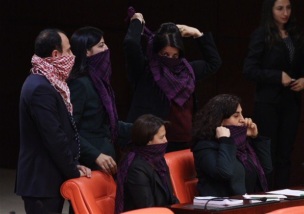 HDP Meclis'e böyle geldi!