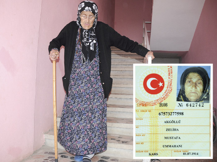 110 yaşın sırrı ayaklarında!..