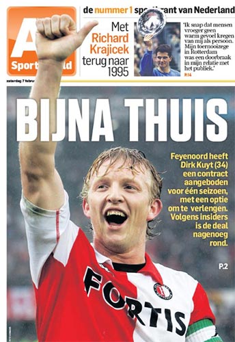 Dirk Kuyt Feyenoord'a geri dönecek