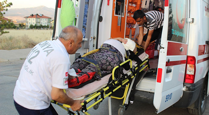 Trafik kazasında yaşanan büyük dram