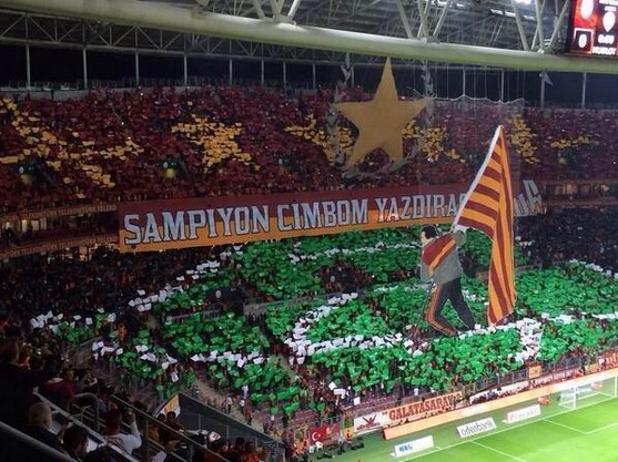 Arena'da Fenerbahçe'yi kızdıracak koreografi