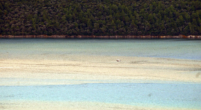 Körfez kızıla boyandı