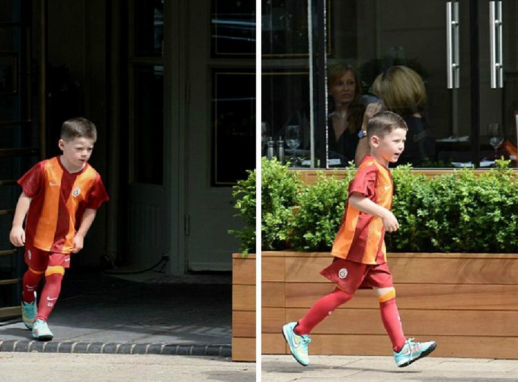 Rooney'nin oğlu Galatasaraylı çıktı!