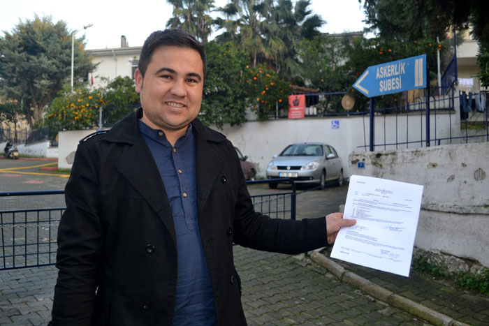 Şipşak askerlik pozu!