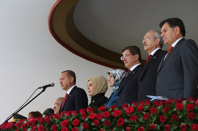 Kutlamalarda bir ilk