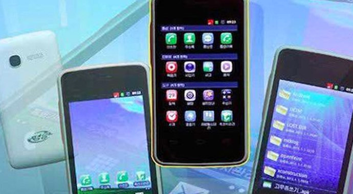Kuzey Kore'nin tek yasal telefonu Pyongyang Touch