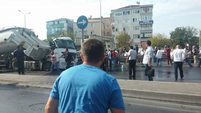 İşte üst geçit felaketinden ilk görüntüler