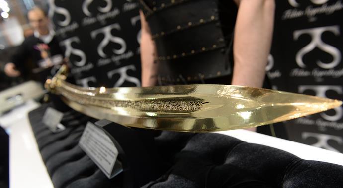 Fatih Sultan Mehmet'in kılıcı görücüye çıktı