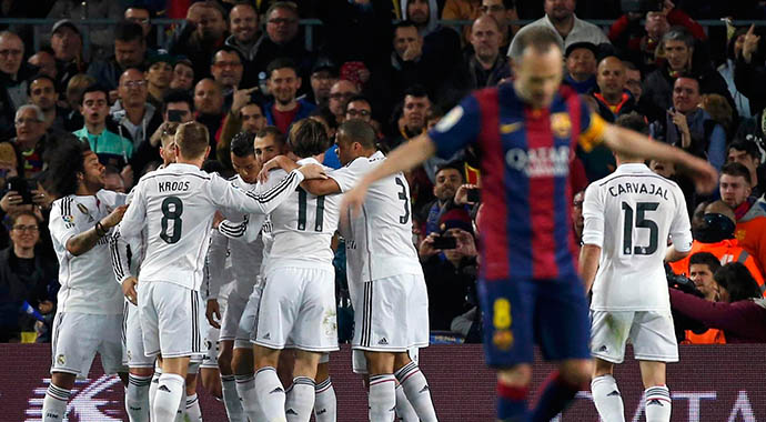 Barcelona, Real'i sahadan sildi