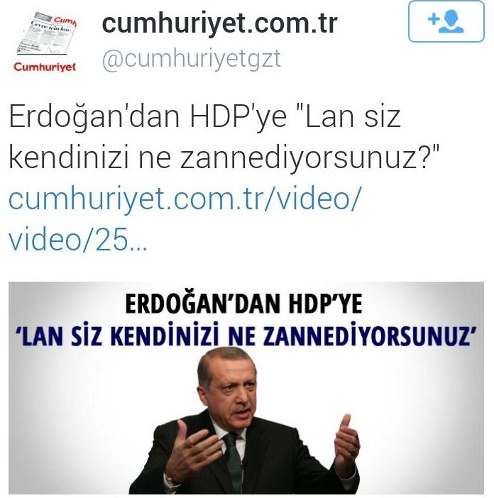 Erdoğan'a 'vuracağız' diye bunu da yaptılar!