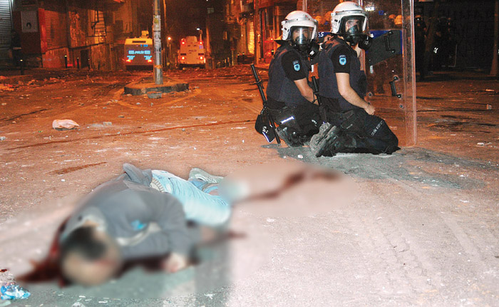 Kanlı gezi provası! Meçhul kurşun Okmeydanı'nı karıştırdı