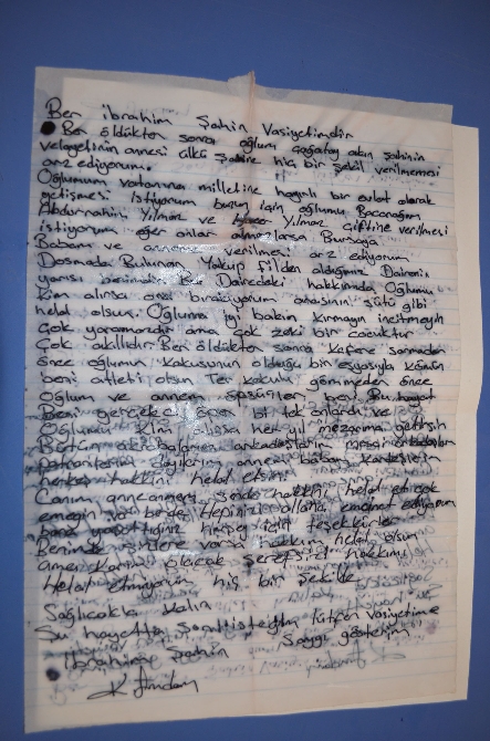 Eski patronunu öldürdükten sonra intihar eden adamın son isteği!