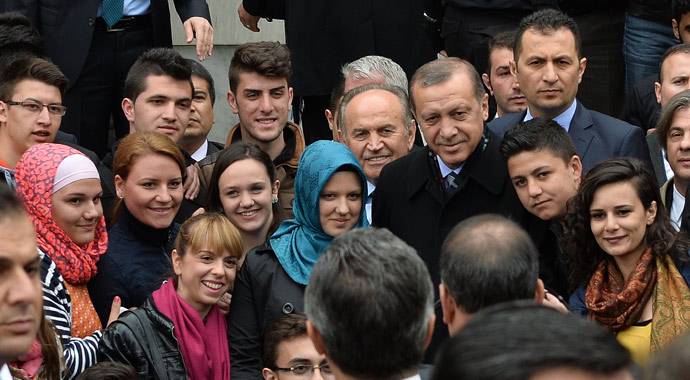 Başbakan Erdoğan 11 ay sonra o camide
