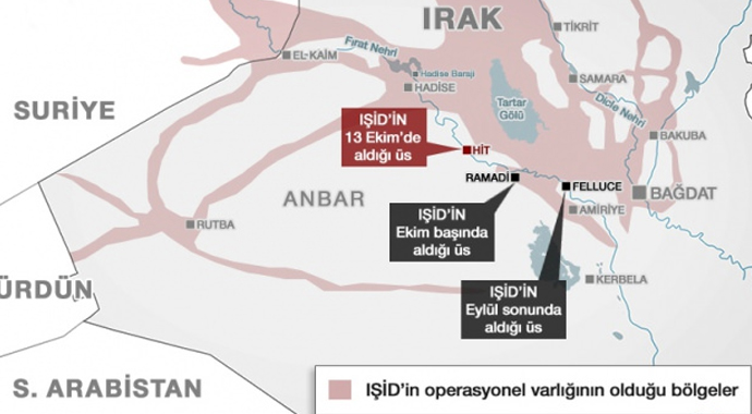 Anbar'da IŞİD alarmı