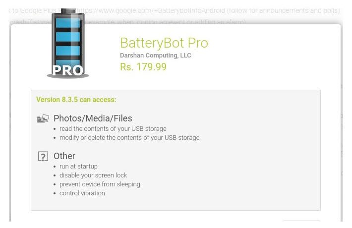 Google Play'de Battery Bot Pro tehlikesi!