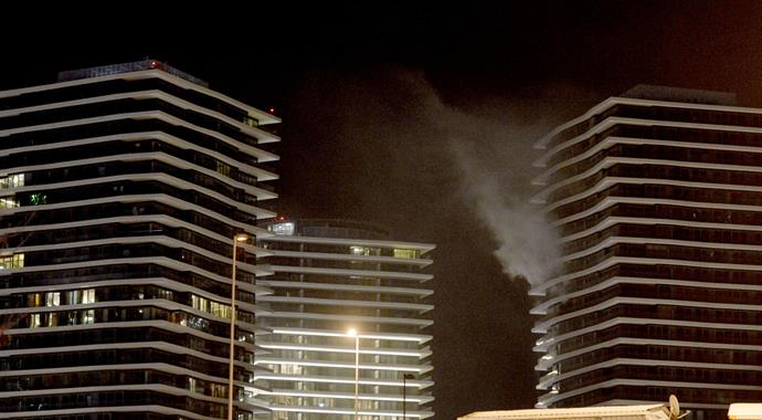 Zorlu Center'da yangın paniği!