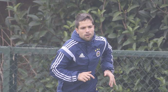 Fenerbahçe'de Diego Ribas çalışmalara başladı
