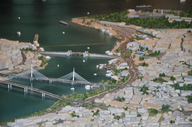 Dev İstanbul maketi Fransa'da tanıtıldı