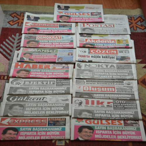Başbakan'ın geleceğini fırsat bilen gazeteler bakın ne yaptı