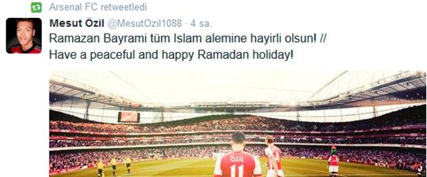 İngiliz futbol devlerinden bayram kutlaması