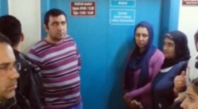 Matkap sesine kızan doktor hastaneyi terk etti