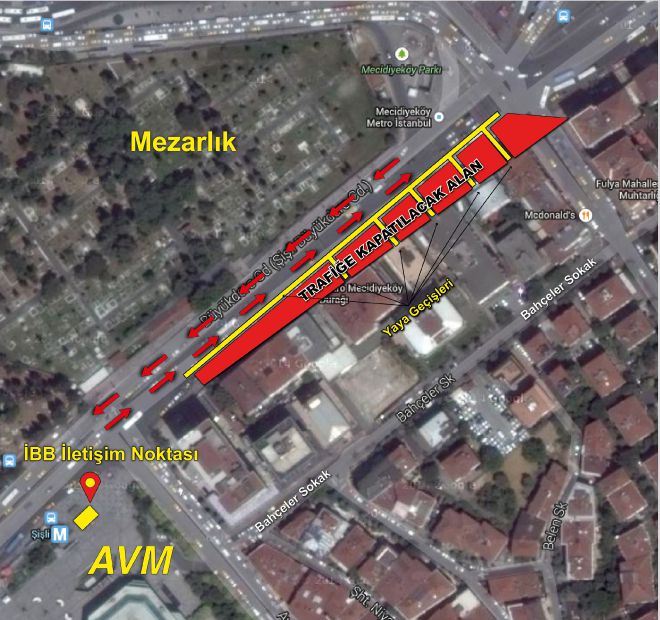 Mecidiyeköy - Mahmutbey metro çalışması başlıyor