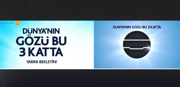 O reklam 'Mega proje' içinmiş