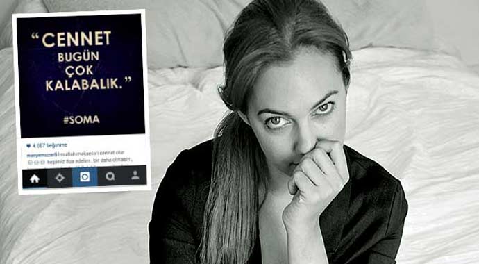 Meryem Uzerli'den 'Soma' mesajı