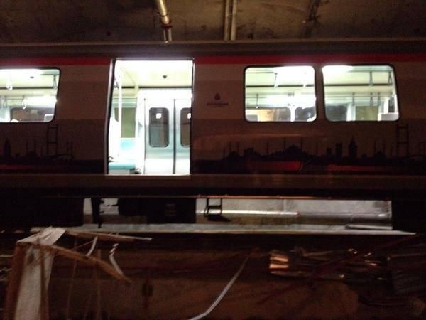 İstanbul'da metro kazası!