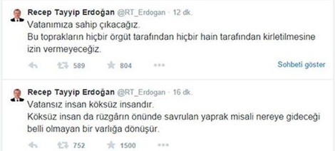 Erdoğan'dan çok sert açıklama