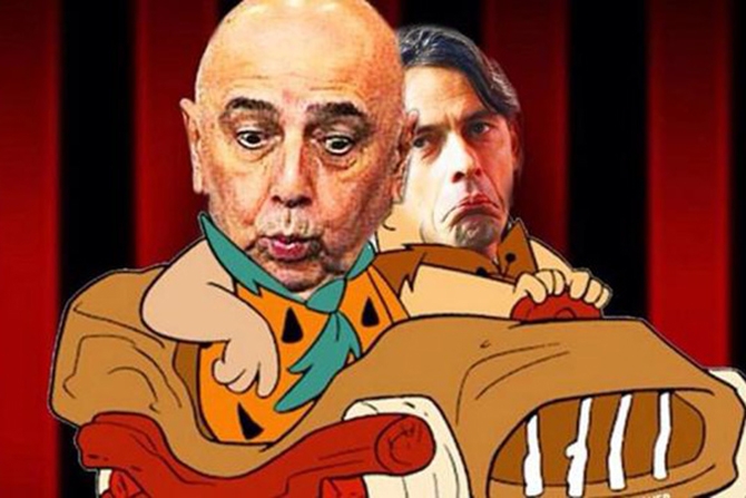 Milan alay konusu oldu