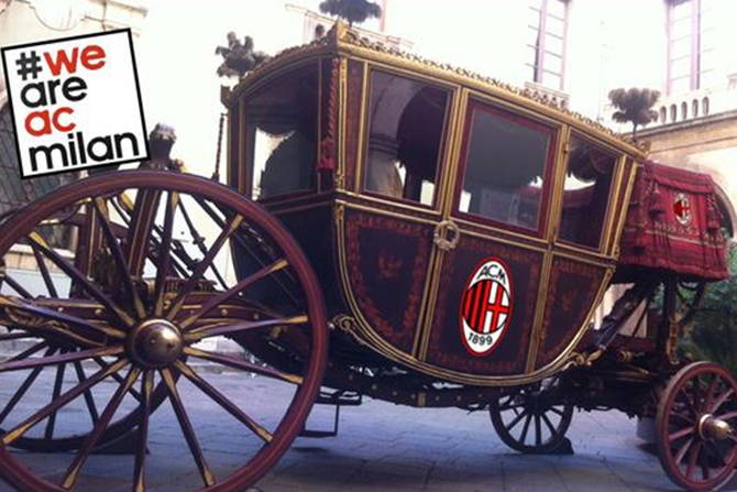 Milan alay konusu oldu