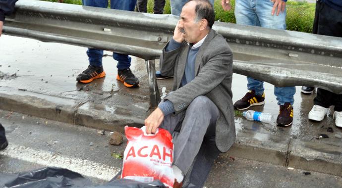 Yolcu minibüsü devrildi!.. 4 yaralı!