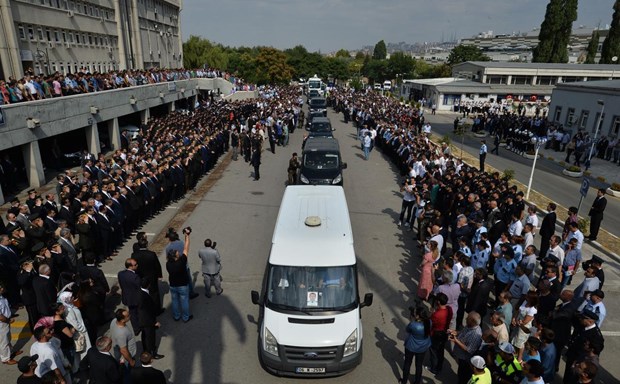 Ankara şehidini gözyaşlarıyla uğurladı