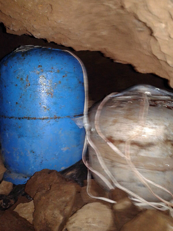 Elazığ'da 250 kilogram patlayıcı bulundu