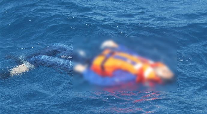 Kaçak göçmenlerin ölüm kalım savaşı kamerada