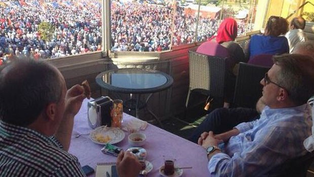 CHP'li İnce Erdoğan'ı böyle dinledi