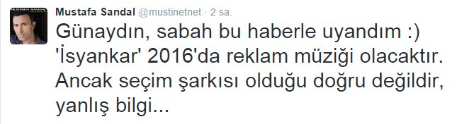 AK Parti'yle adı geçen Mustafa Sandal linç edildi