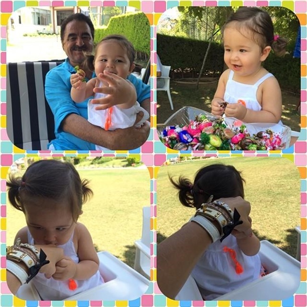 İbrahim Tatlıses'in minik misafiri!