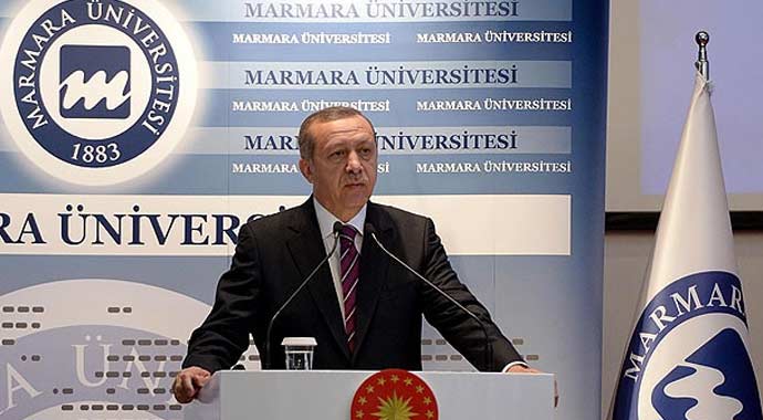 Cumhurbaşkanı Erdoğan Marmara Üniversitesi'nde konuştu