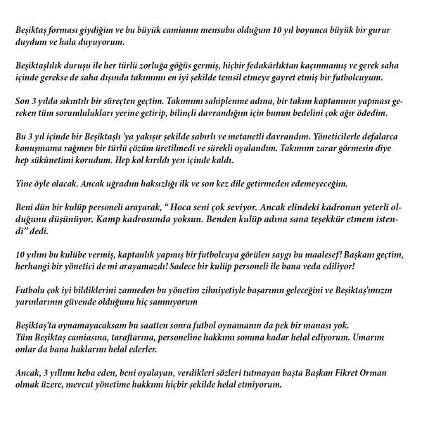 Zehir zemberek veda: Hakkımı helal etmiyorum!