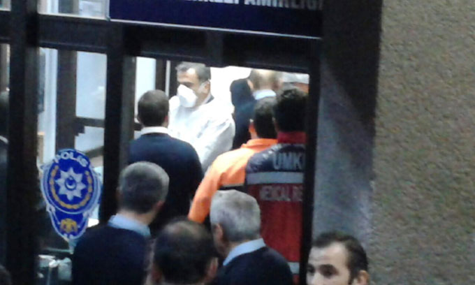 Ankara Adliyesi'nde 'sarı toz' alarmı