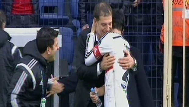 Bilic ve Necip'in ilginç gol sevinci