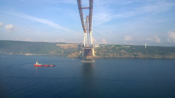 İki yakanın birleşmesine son 535 metre!