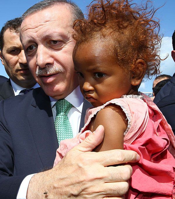 Erdoğan Cibuti'de yoğun ilgi