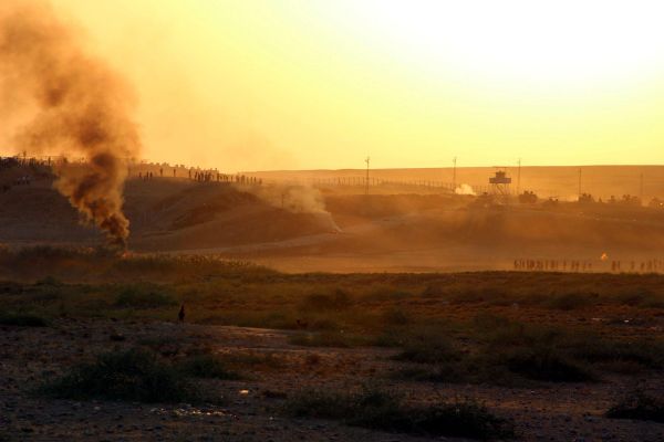 PKK'lılar nöbet kulübesine Öcalan posteri asmak isteyince...