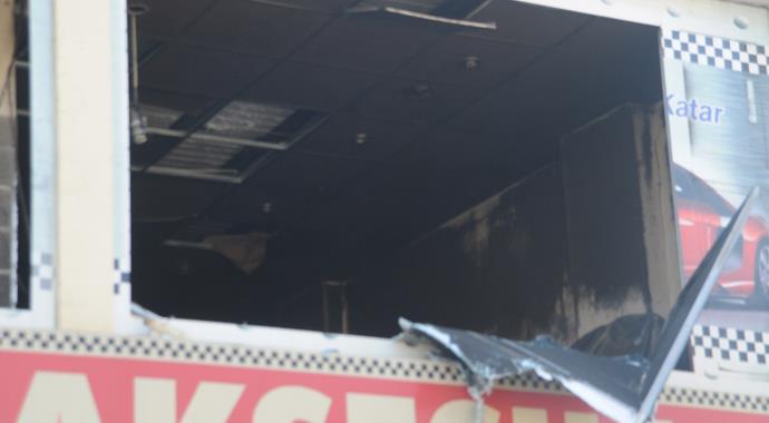 Polise atılan roket, eve girdi! Hamile kadın yaralandı