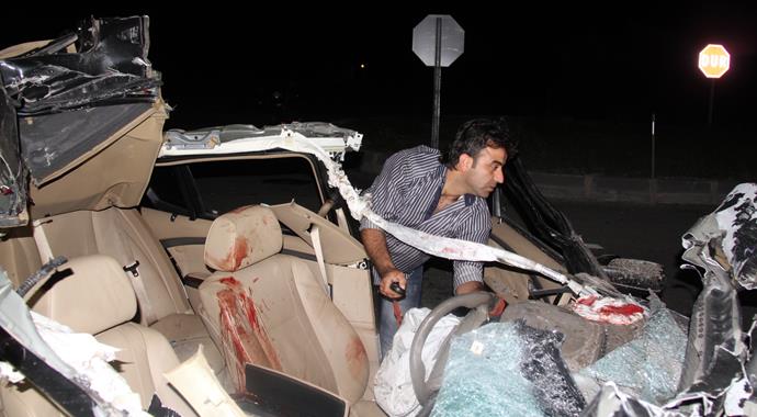 Çankırı'da trafik kazası: 1 yaralı