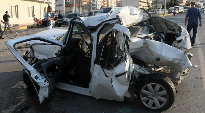 Hatay'da zincirleme trafik kazası: 7 yaralı