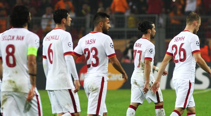 Galatasaray'dan 'Devler Ligi'nde kötü seri